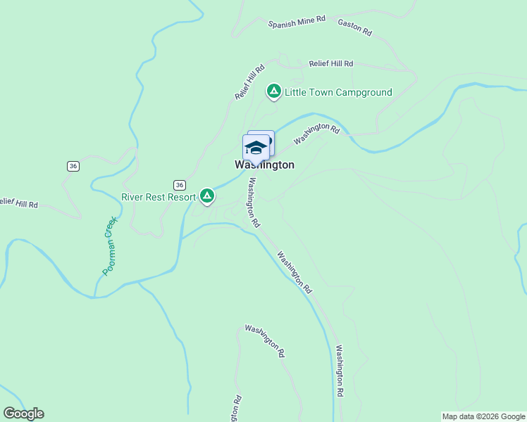 map of restaurants, bars, coffee shops, grocery stores, and more near in Washington