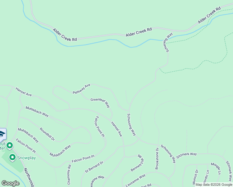map of restaurants, bars, coffee shops, grocery stores, and more near 12320 Telemark Place in Truckee