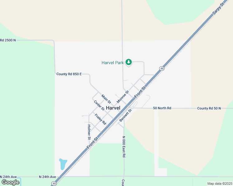 map of restaurants, bars, coffee shops, grocery stores, and more near 326 Smith Street in Harvel