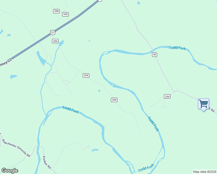 map of restaurants, bars, coffee shops, grocery stores, and more near 7682 Woodward-Claypool Road in Morrow