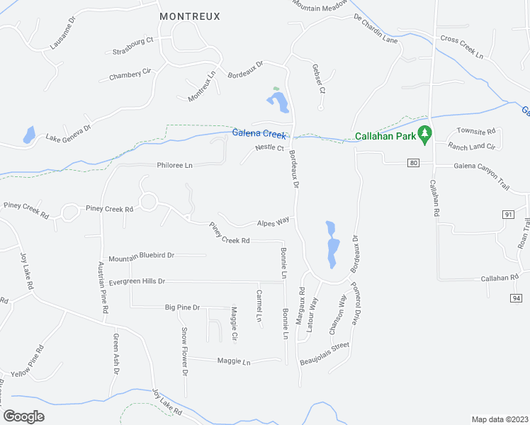 map of restaurants, bars, coffee shops, grocery stores, and more near 4565 Alpes Way in Reno