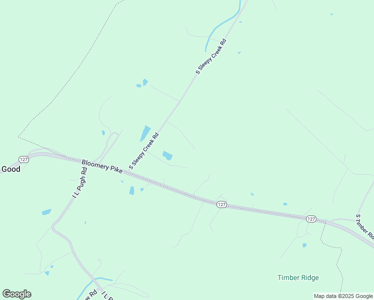 map of restaurants, bars, coffee shops, grocery stores, and more near 254 South Sleepy Creek Road in Cross Junction