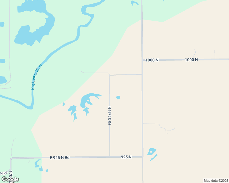 map of restaurants, bars, coffee shops, grocery stores, and more near 971 1775E in Shelbyville