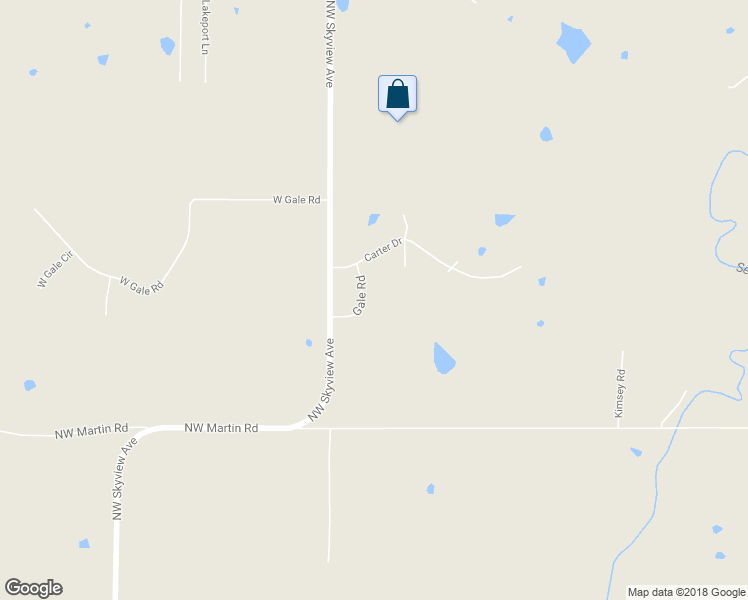 map of restaurants, bars, coffee shops, grocery stores, and more near 14635 Gale Road in Smithville