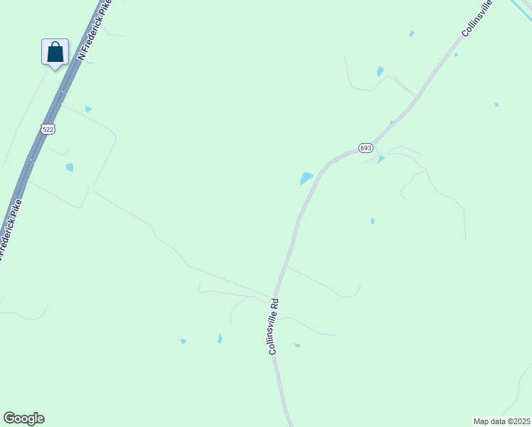 map of restaurants, bars, coffee shops, grocery stores, and more near 1619 Collinsville Road in Cross Junction