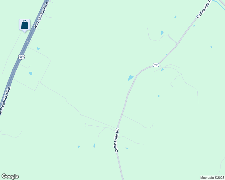 map of restaurants, bars, coffee shops, grocery stores, and more near 1619 Collinsville Road in Cross Junction