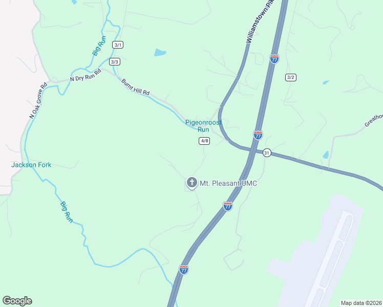 map of restaurants, bars, coffee shops, grocery stores, and more near 60 Burnt Hill Road in Williamstown