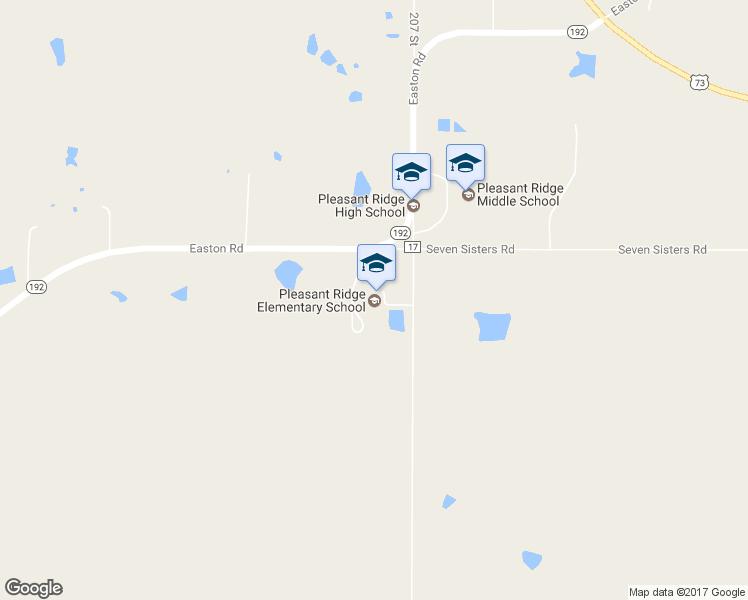 map of restaurants, bars, coffee shops, grocery stores, and more near 20753 Easton Road in Easton