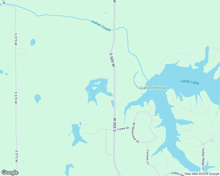 map of restaurants, bars, coffee shops, grocery stores, and more near 7754 South 500 West in Trafalgar