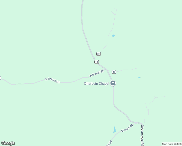 map of restaurants, bars, coffee shops, grocery stores, and more near 58515 North Branch Road in South Bloomingville