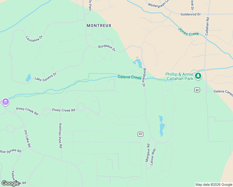 map of restaurants, bars, coffee shops, grocery stores, and more near 42 Rose Creek Lane in Reno