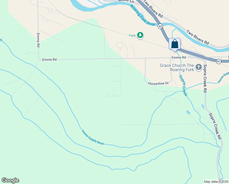 map of restaurants, bars, coffee shops, grocery stores, and more near 331 Apple Drive in Basalt