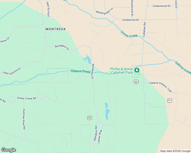 map of restaurants, bars, coffee shops, grocery stores, and more near 20000 Bordeaux Drive in Reno