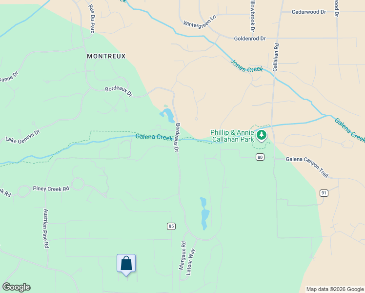 map of restaurants, bars, coffee shops, grocery stores, and more near 20000 Bordeaux Drive in Reno