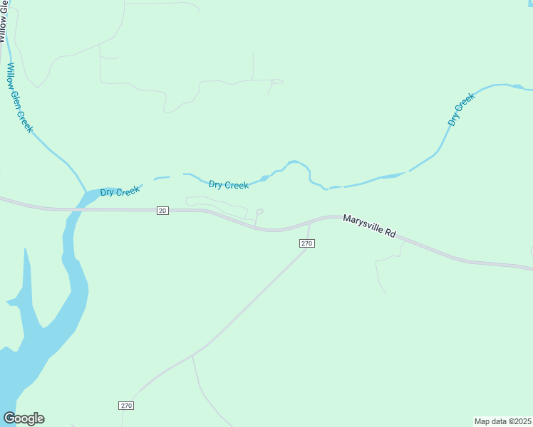 map of restaurants, bars, coffee shops, grocery stores, and more near 8203 Marysville Road in Oregon House