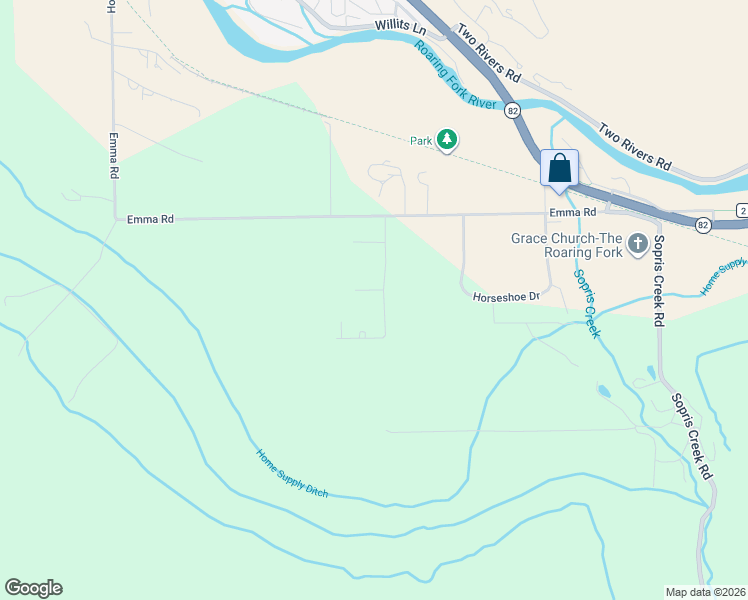 map of restaurants, bars, coffee shops, grocery stores, and more near 331 Apple Dr in Basalt
