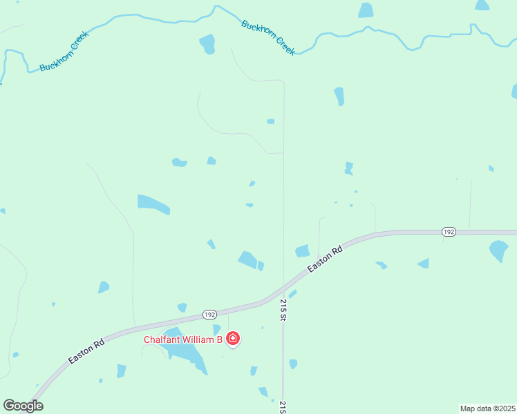 map of restaurants, bars, coffee shops, grocery stores, and more near 32419 215 Street in Easton