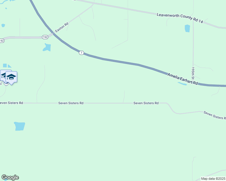map of restaurants, bars, coffee shops, grocery stores, and more near 19903 Amelia Earhart Drive in Leavenworth