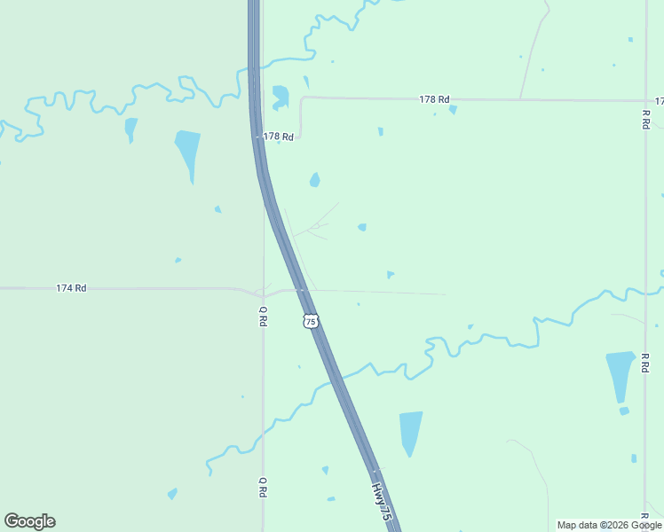 map of restaurants, bars, coffee shops, grocery stores, and more near 12834 174 Road in Mayetta