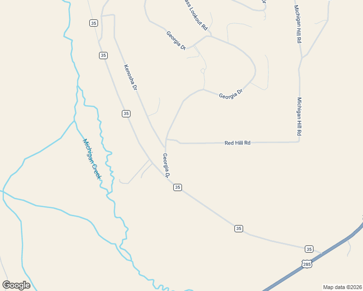 map of restaurants, bars, coffee shops, grocery stores, and more near 116 Red Hill Road in Fairplay