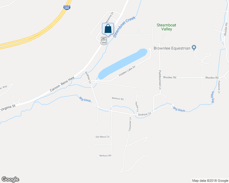 map of restaurants, bars, coffee shops, grocery stores, and more near 239 Theobald Street in Reno