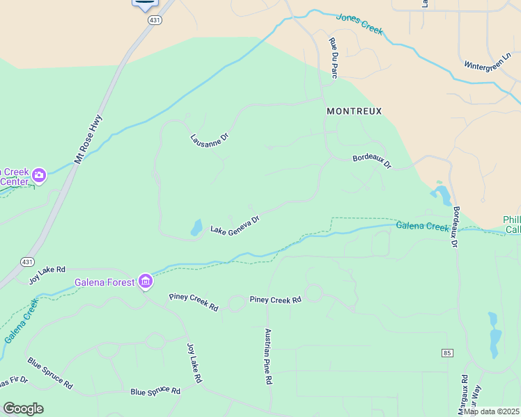 map of restaurants, bars, coffee shops, grocery stores, and more near 6070 Lake Geneva Drive in Reno