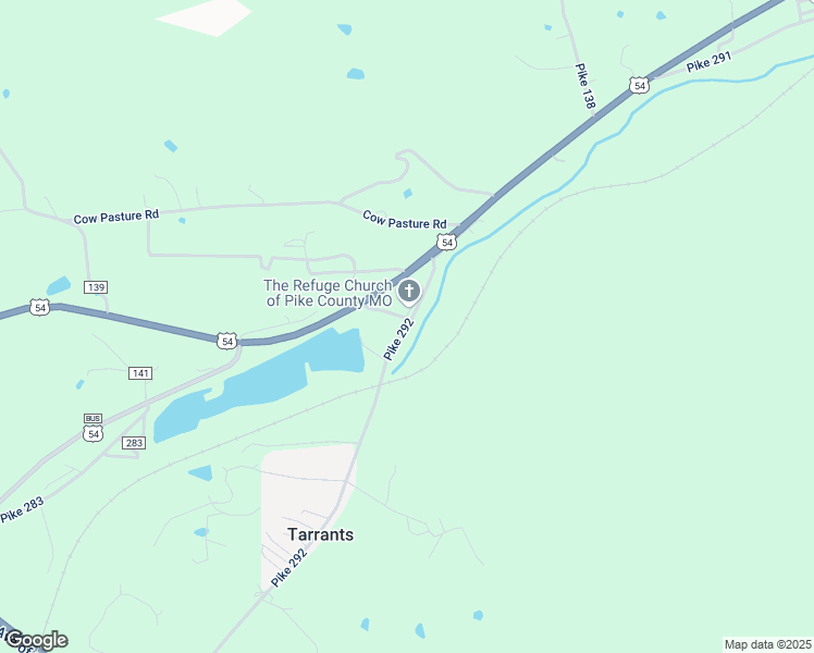map of restaurants, bars, coffee shops, grocery stores, and more near 15663 Pike 292 in Bowling Green