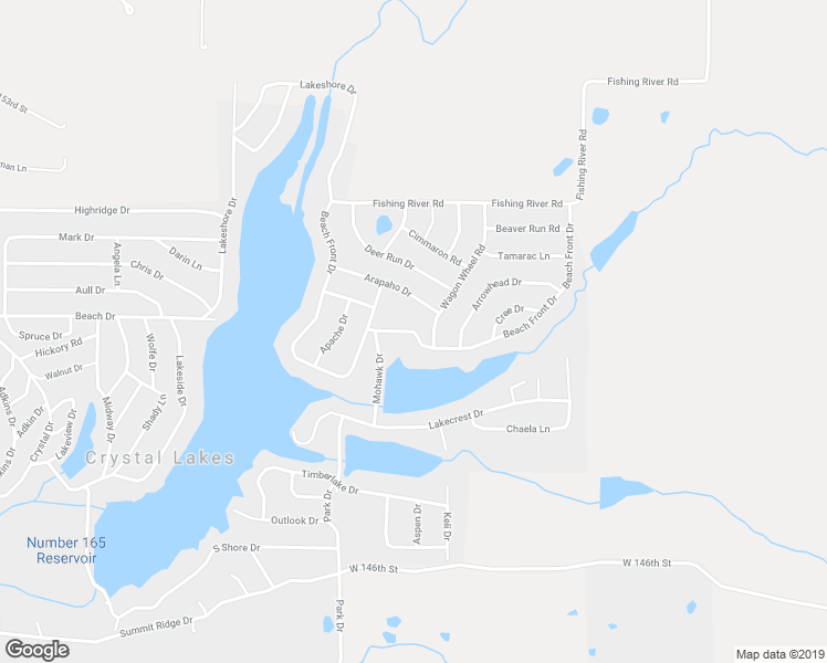 map of restaurants, bars, coffee shops, grocery stores, and more near 32325 Beach Front Drive in Crystal Lakes