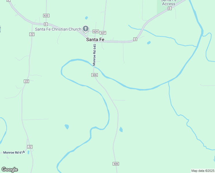 map of restaurants, bars, coffee shops, grocery stores, and more near in Santa Fe