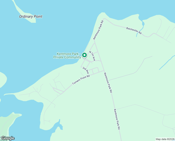 map of restaurants, bars, coffee shops, grocery stores, and more near 14131 Park Road in Kennedyville