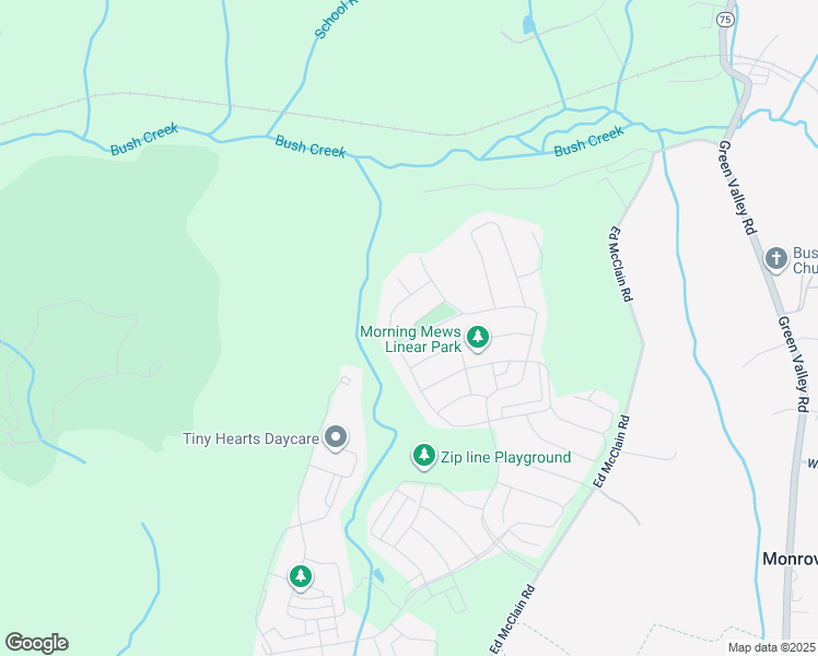 map of restaurants, bars, coffee shops, grocery stores, and more near 10960 Tavern Mews in Monrovia