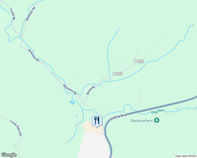 map of restaurants, bars, coffee shops, grocery stores, and more near 273 Wood Road in Grafton