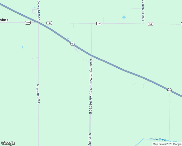 map of restaurants, bars, coffee shops, grocery stores, and more near 1476 South County Road 750 East in Bowling Green