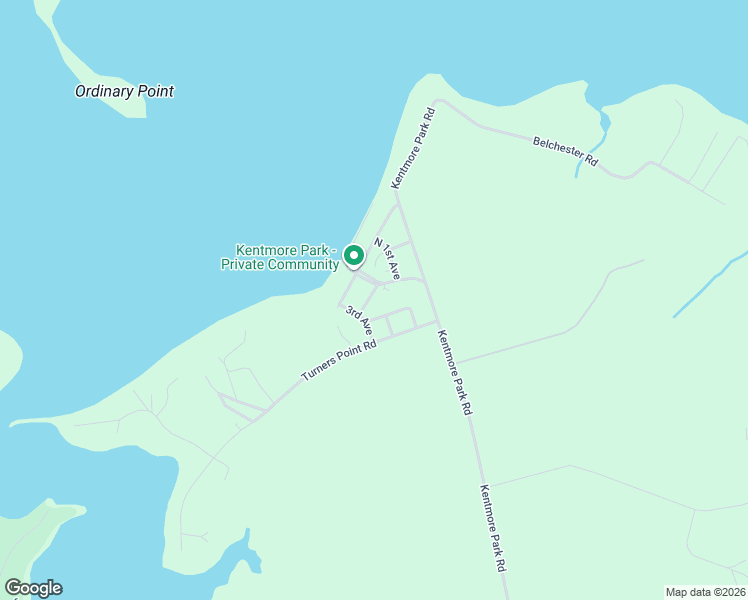 map of restaurants, bars, coffee shops, grocery stores, and more near 14131 Park Road in Kennedyville