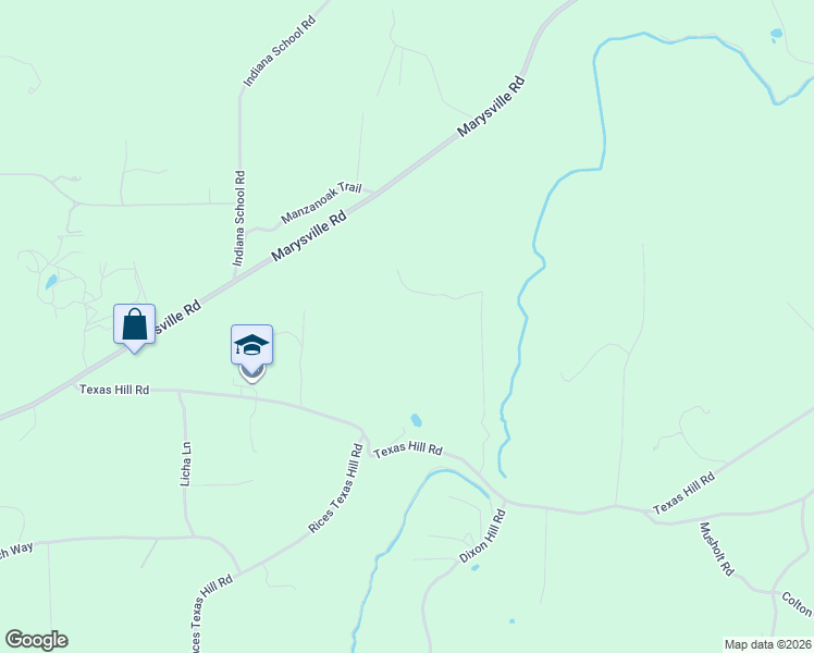 map of restaurants, bars, coffee shops, grocery stores, and more near 13918 McMenamin Way in Oregon House
