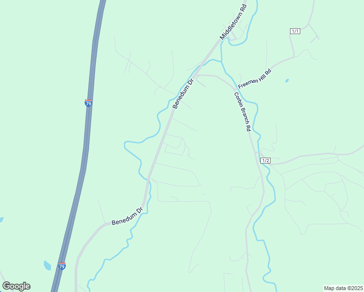 map of restaurants, bars, coffee shops, grocery stores, and more near 193 Little Acres Lane in Shinnston