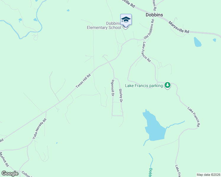 map of restaurants, bars, coffee shops, grocery stores, and more near 13936 Ingersoll Drive in Dobbins