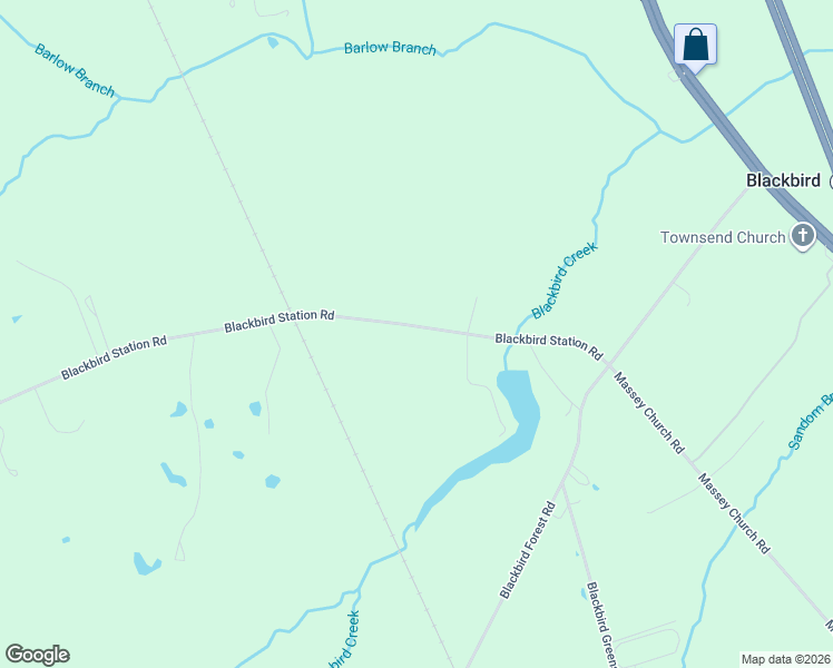 map of restaurants, bars, coffee shops, grocery stores, and more near 842 Blackbird Station Road in Townsend