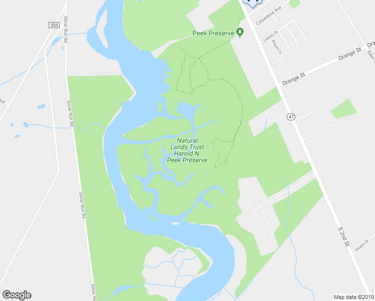 map of restaurants, bars, coffee shops, grocery stores, and more near 2100 South 2nd Street in Millville