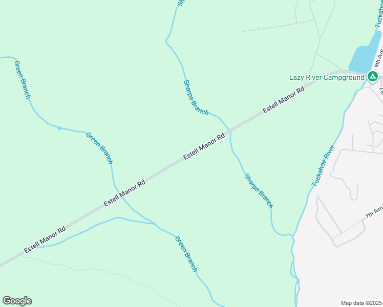 map of restaurants, bars, coffee shops, grocery stores, and more near Estell Manor Road in Estell Manor