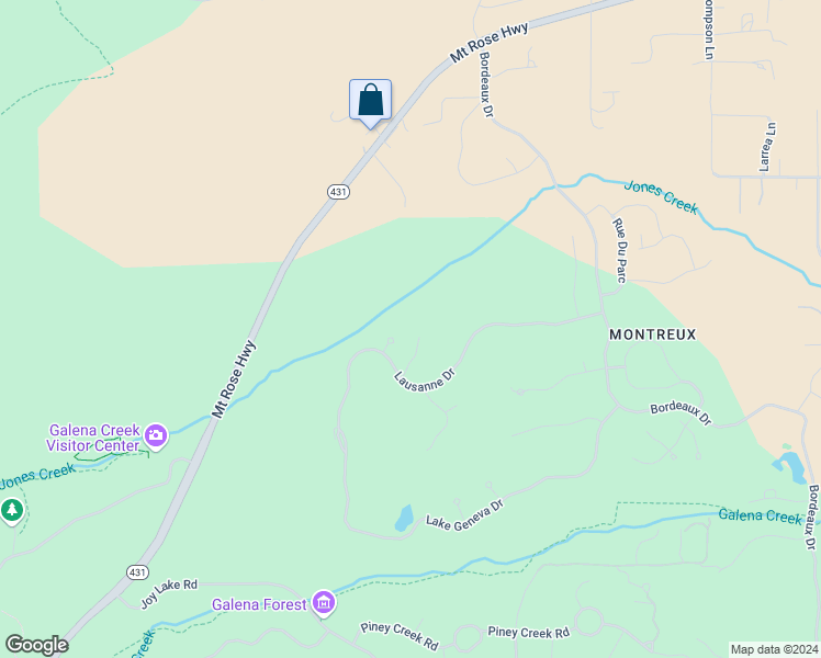 map of restaurants, bars, coffee shops, grocery stores, and more near 5770 Florimont Court in Reno