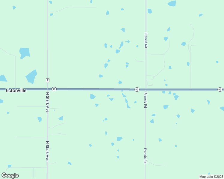 map of restaurants, bars, coffee shops, grocery stores, and more near 9122 State Route 92 in Smithville
