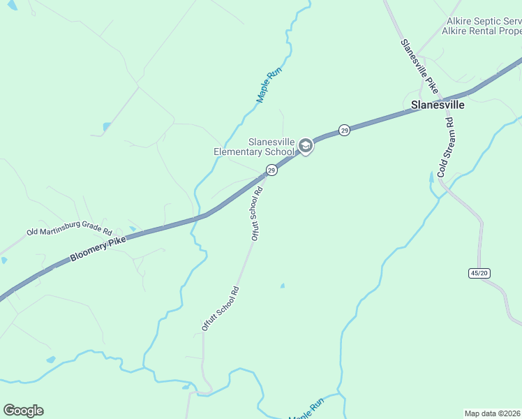 map of restaurants, bars, coffee shops, grocery stores, and more near 131 Offutt School Road in Augusta
