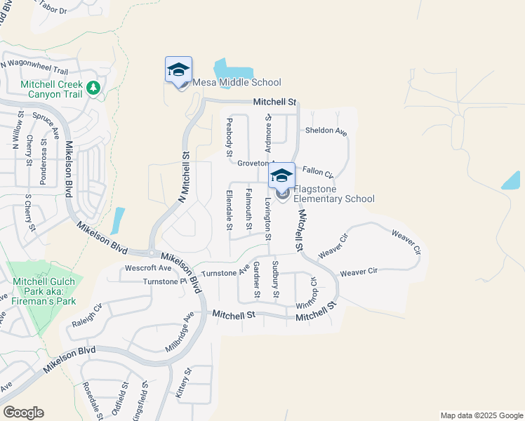 map of restaurants, bars, coffee shops, grocery stores, and more near 157 Lovington Street in Castle Rock