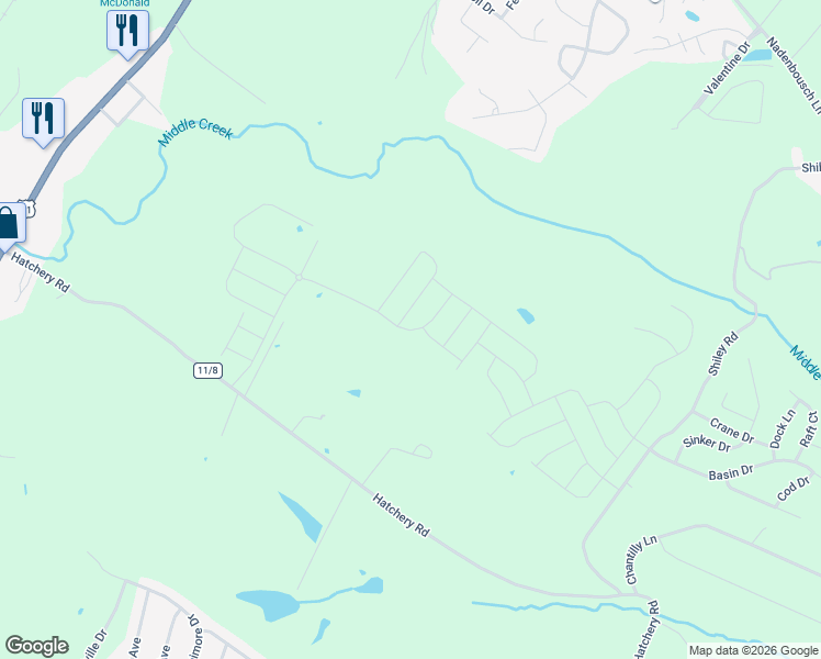 map of restaurants, bars, coffee shops, grocery stores, and more near 186 Kaiser Lane in Inwood