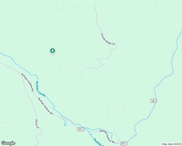 map of restaurants, bars, coffee shops, grocery stores, and more near Thistle Ridge Drive in Romney