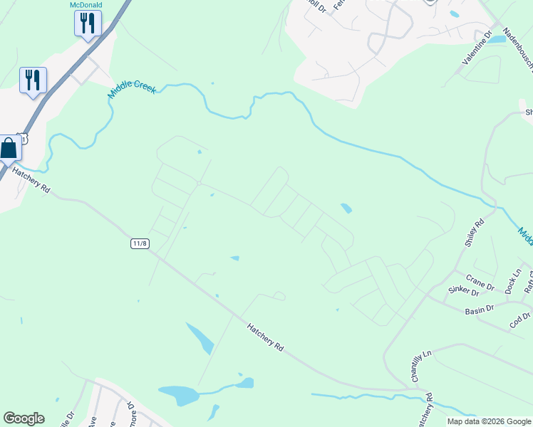 map of restaurants, bars, coffee shops, grocery stores, and more near 186 Kaiser Lane in Inwood