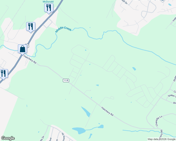 map of restaurants, bars, coffee shops, grocery stores, and more near 176 Kaiser Lane in Inwood