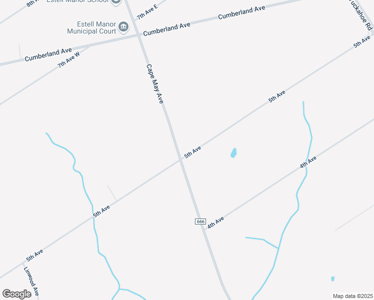 map of restaurants, bars, coffee shops, grocery stores, and more near 166 5th Ave in Estell Manor