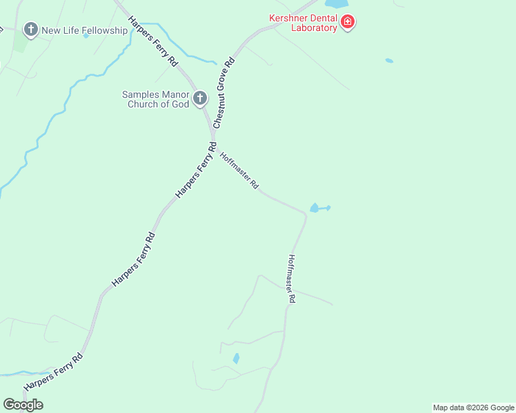 map of restaurants, bars, coffee shops, grocery stores, and more near 2040 Hoffmaster Road in Knoxville